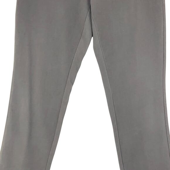 Eileen Fisher Womens Size 6 Pants Silk Cotton Stretch Side Zip Ankle Gray - Picture 3 of 13